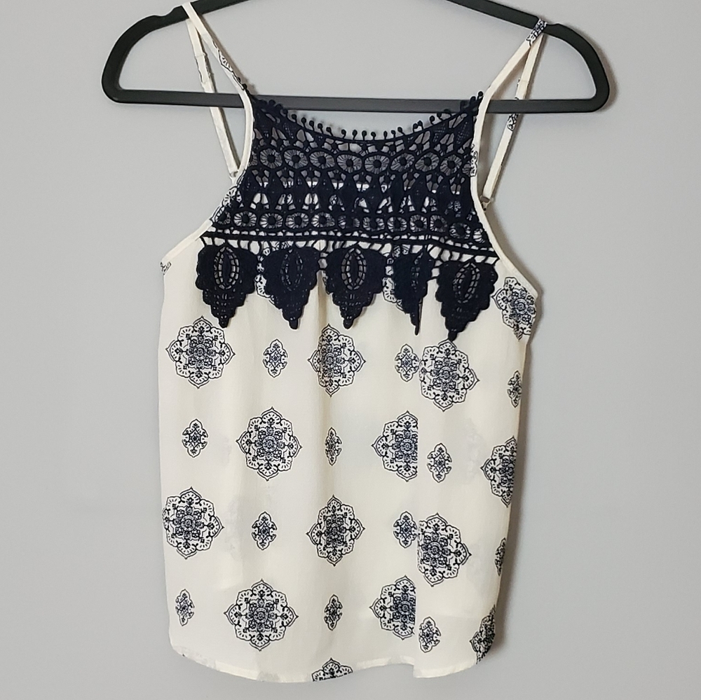 E M Spaghetti Strap Top